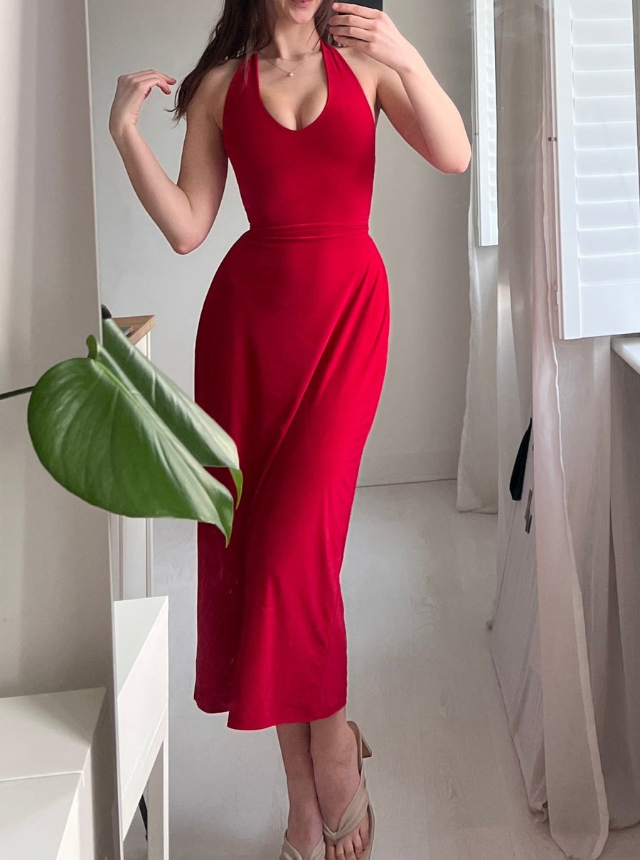 Women's Halter Dress