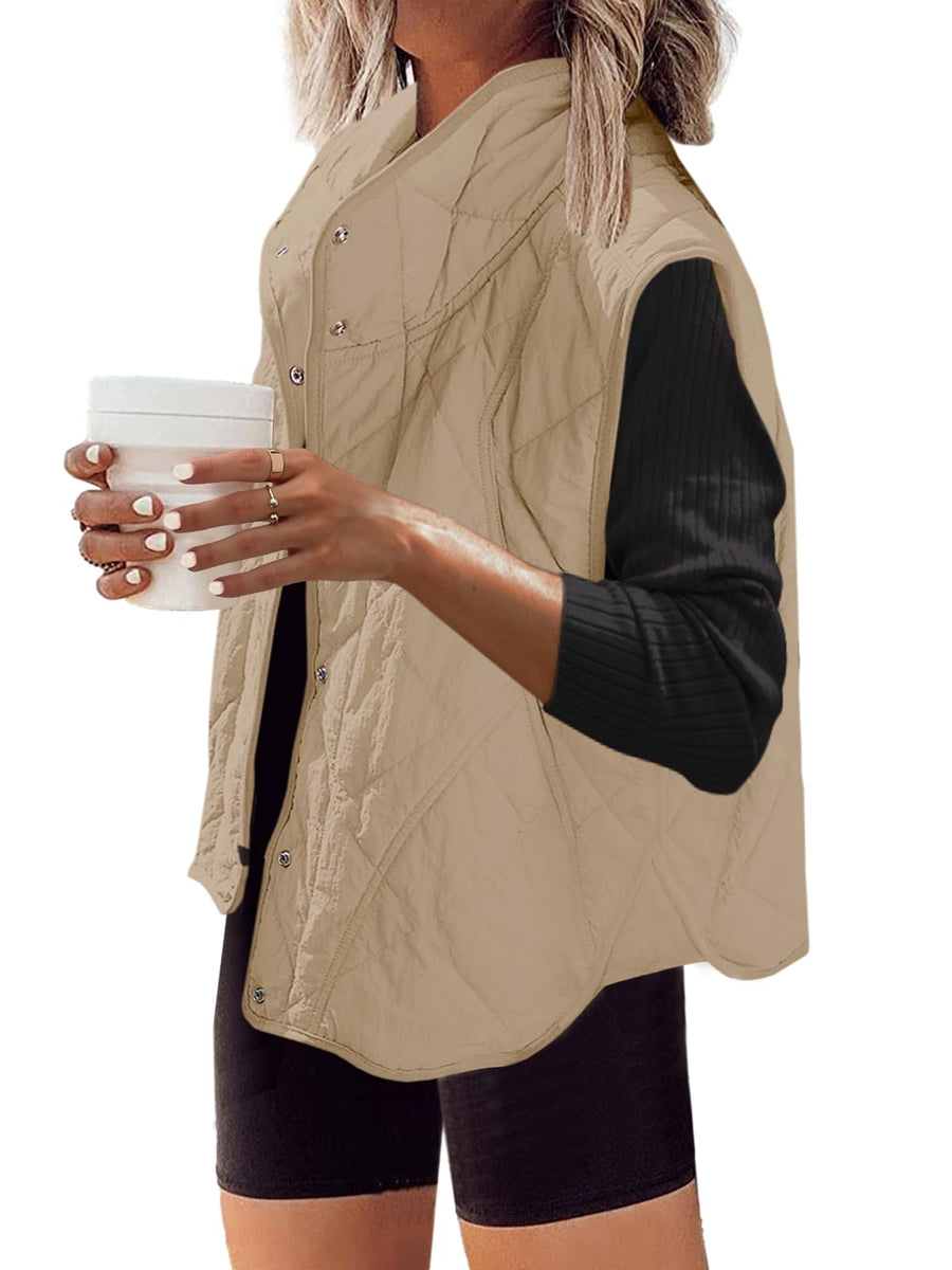Women's Lightweight Quilted Puffer Vest
